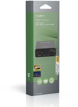 HDMI skiptibox f. TosLink úttengi