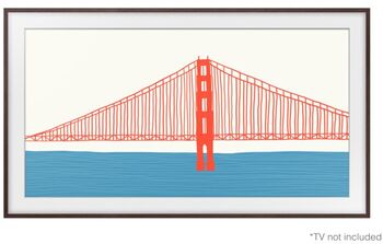 Samsung 43" The Frame rammi - Brúnn