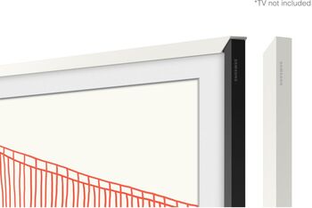 Samsung 43" The Frame rammi - Hvítur