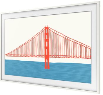Samsung 43" The Frame rammi - Hvítur