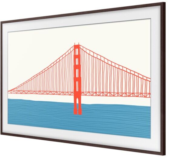 Samsung 50" The Frame rammi - Brúnn