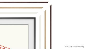 Samsung 50" The Frame rammi - Hvítur