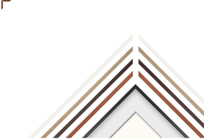 Samsung 55" The Frame rammi - Ljós viður