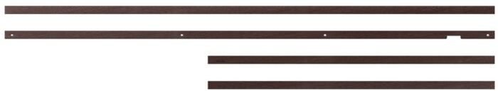 Samsung 65" The Frame rammi - Brúnn