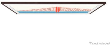 Samsung 65" The Frame rammi - Brúnn