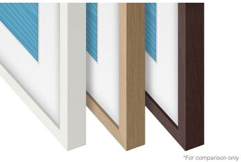 Samsung 75" The Frame rammi - Hvítur