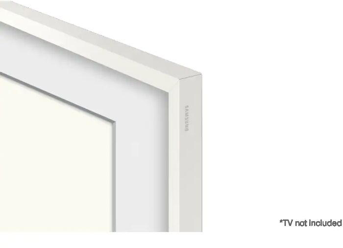 Samsung 75" The Frame rammi - Hvítur