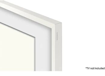Samsung 75" The Frame rammi - Hvítur