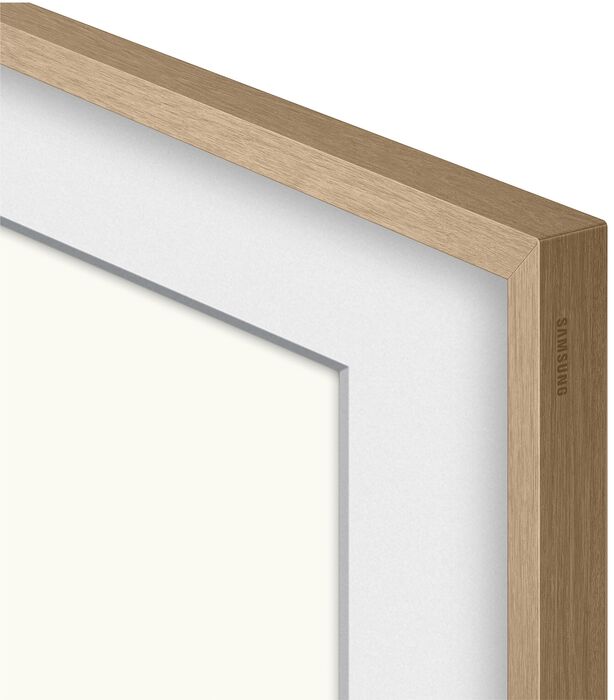 Samsung 85" The Frame rammi - Ljós viður 