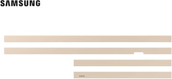 Samsung 50" The Frame rammi - Metal Sandgold 