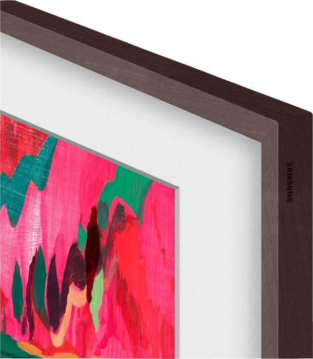 Samsung 75" The Frame Pro rammi - Dökkbrúnn