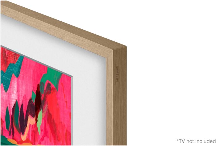 Samsung 75" The Frame Pro rammi - Ljósbrúnn 