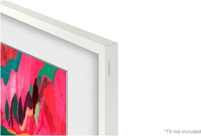 Samsung 75" The Frame Pro rammi - Hvítur