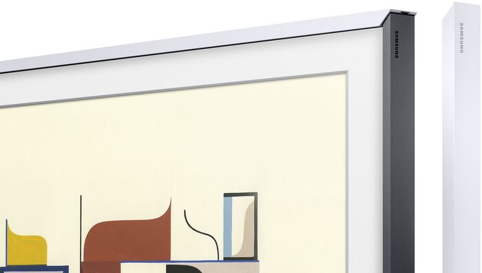 Samsung The Frame 49" rammi - Hvítur