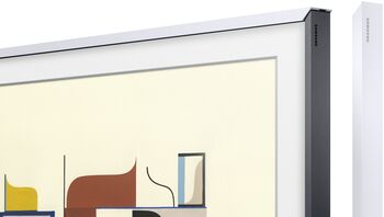 Samsung The Frame 49" rammi - Hvítur