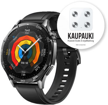Huawei Watch GT 5 46mm snjallúr - Svart