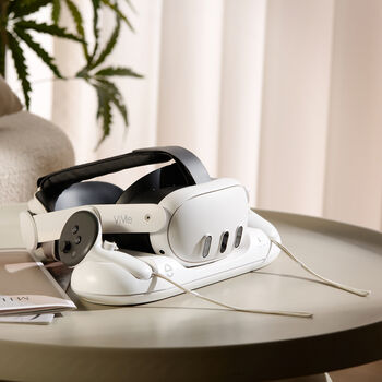 ViMe hleðslustöð f. Meta Quest 3/3S - Hvít
