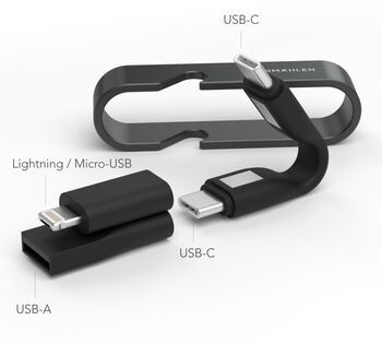 Vonmählen High Six AIO USB-C í USB-C snúra - 0,06 metrar