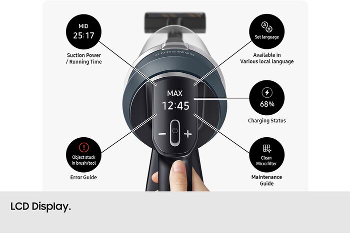 Samsung Jet 95 25,2 V skaftryksuga