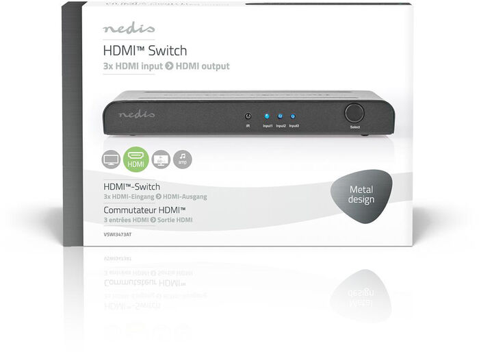 Nedis 4K HDMI tengibox