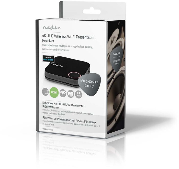 Nedis þráðlaus HDMI móttakari með WiFi