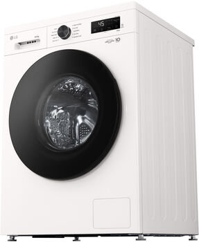LG þvottavél og þurrkari W4X1085NWB - Hvít