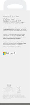 Microsoft Surface hleðslutæki 65W - Svart