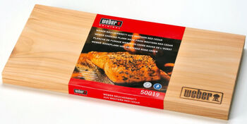 Weber reykviðarplankar - 2 stk í pakka