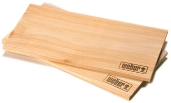 Weber reykviðarplankar - 2 stk í pakka