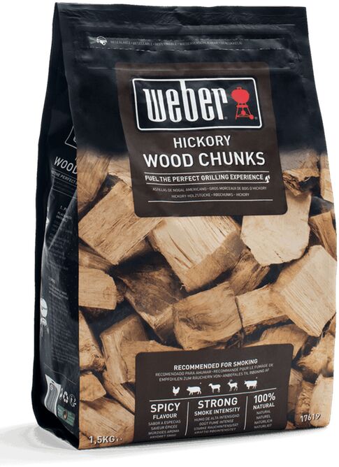 Weber Hickory viðarkubbar - 1,5 kg