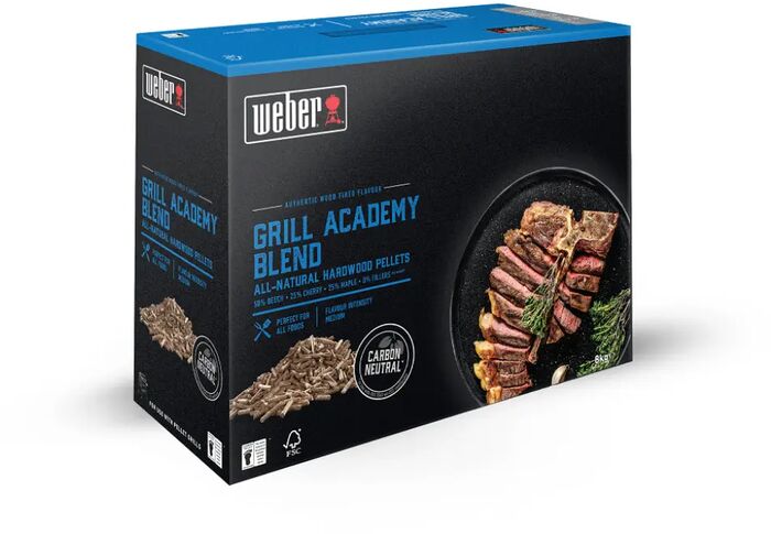 Weber viðarperlur Academy blanda 8 kg
