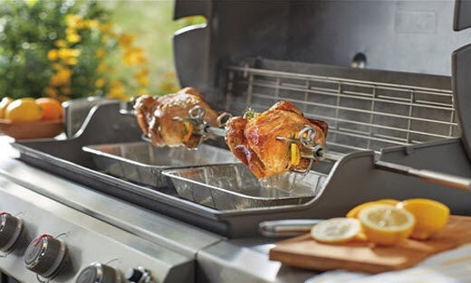 Weber snúningsteinn fyrir Weber Genesis II 400 og 600