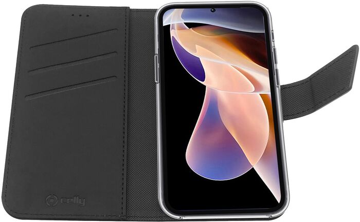 Celly Wally Samsung Galaxy A13 símaveski - Svart