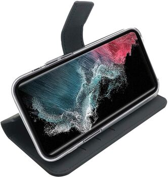 Celly Wally Samsung Galaxy S23 Ultra símaveski - Svart 