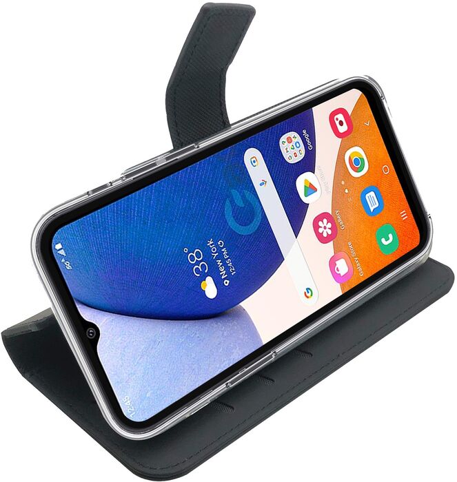 Celly Wally Samsung Galaxy A14 5G símaveski - Svart 