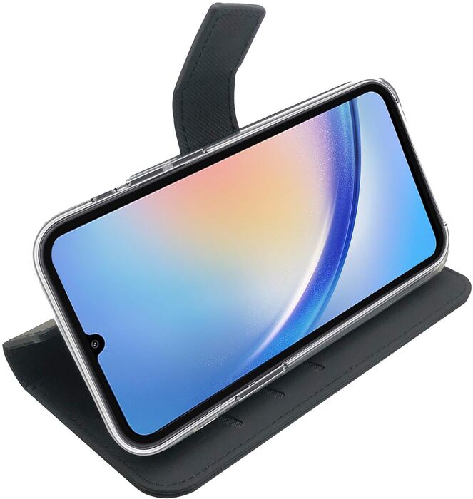 Celly Wally Samsung Galaxy A34 5G símaveski - Svart 