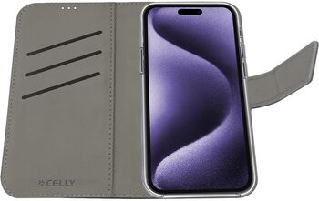 Celly Wally iPhone 16 Pro Max símaveski - Svart