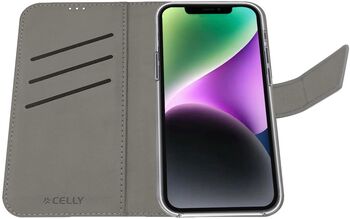 Celly Wally iPhone 16e símaveski - Svart