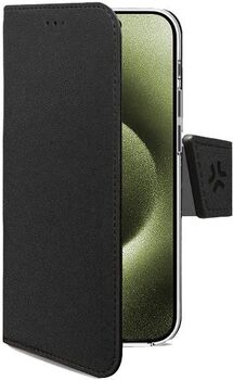 Celly Wally iPhone 17 Magsafe símaveski - Svart
