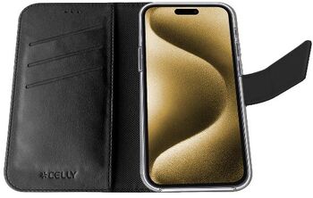 Celly Wally iPhone Air Magsafe símaveski - Svart