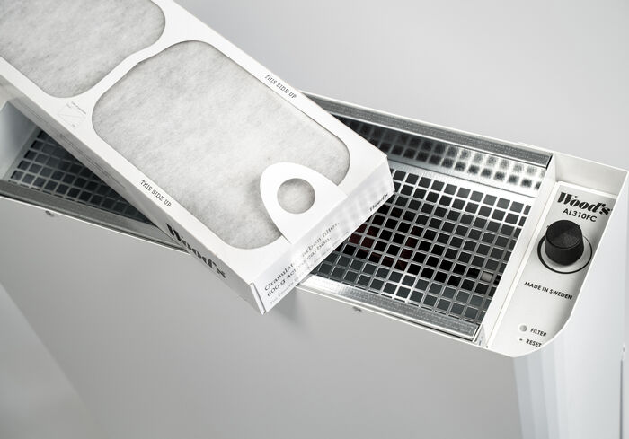 Woods WAP310FC lofthreinsitæki - Hvítt