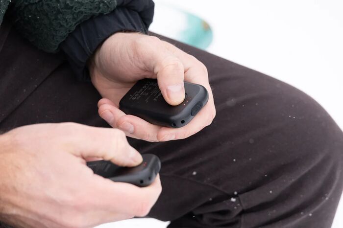 Warmly Mini handahitari - Svartur