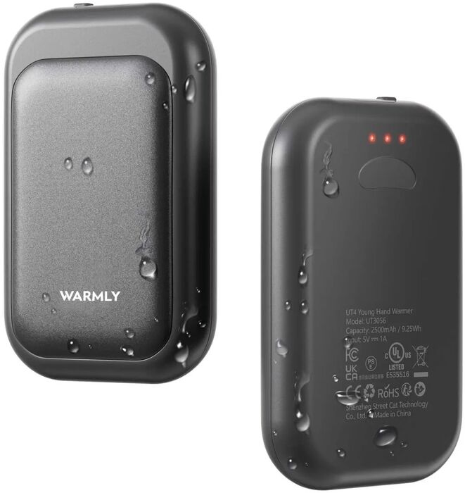 Warmly Mini handahitari - Svartur