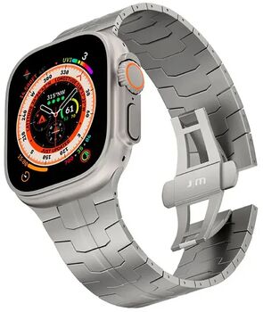 Just Mobile títaníum ól fyrir Apple Watch Ultra