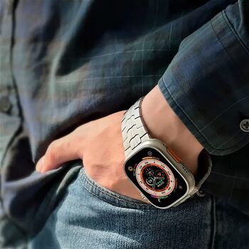 Just Mobile títaníum ól fyrir Apple Watch Ultra