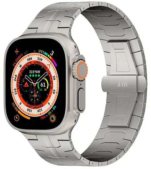 Just Mobile títaníum ól fyrir Apple Watch Ultra