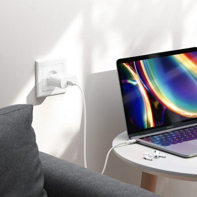 ALOGIC Rapid Power 65W GaN hleðslutæki með 2 m USB-C í snúru