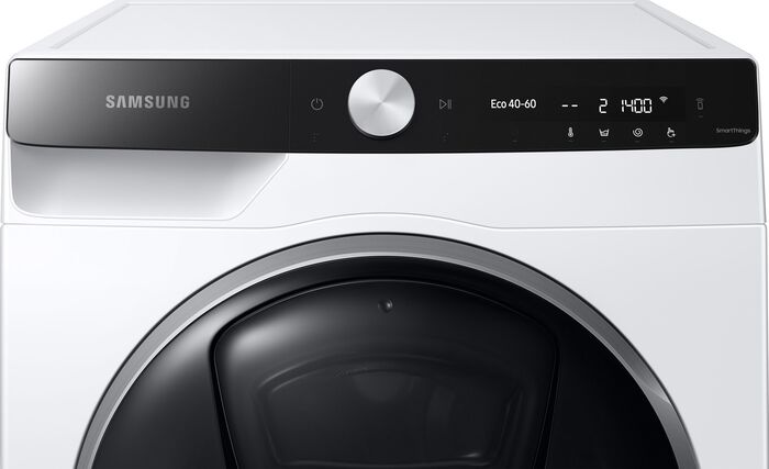 Samsung þvottavél og þurrkari WD95T954ASE - Hvít