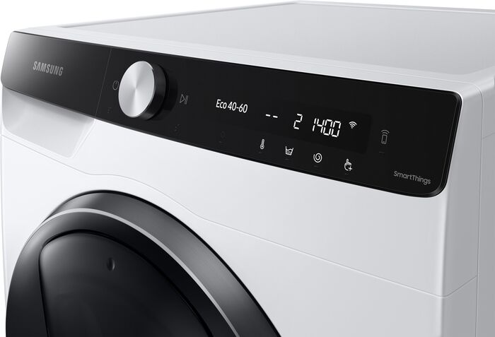 Samsung þvottavél og þurrkari WD95T954ASE - Hvít