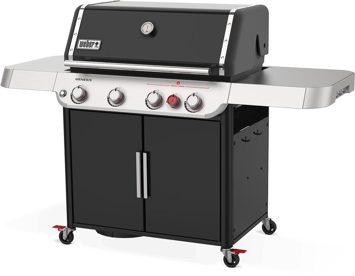 Weber Genesis E-425s gasgrill - Svart